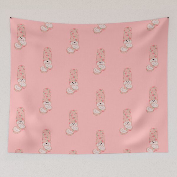 Item preview, Cute Strawberry Cake Roll designed and sold by ShopTotallyRad.