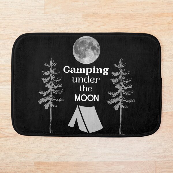 Artikelvorschau, Camping unter dem Mond entworfen und verkauft von ClickATee Store .