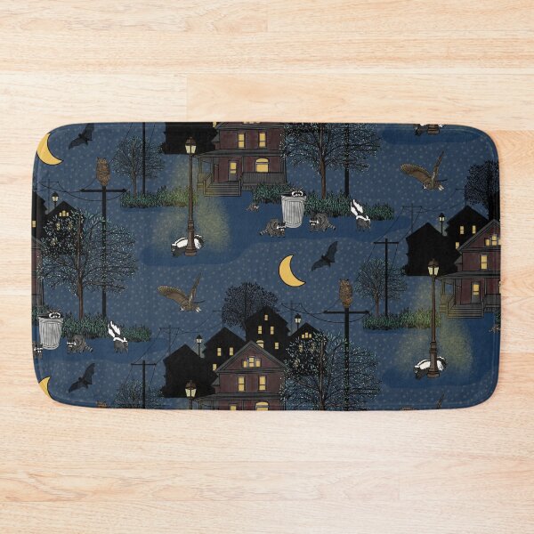 Item preview, Nocturnal Animals pattern designed and sold by Quick Brown Fox Canada.