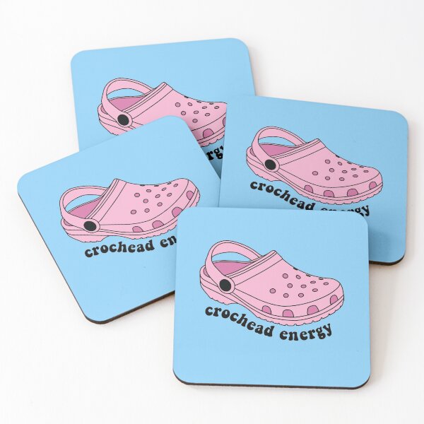 Item preview, Crochead Energy Crocs Pun designed and sold by OldDannyBrown.