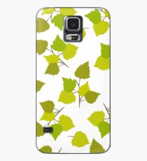 Birch leaves Case/Skin for Samsung Galaxy
