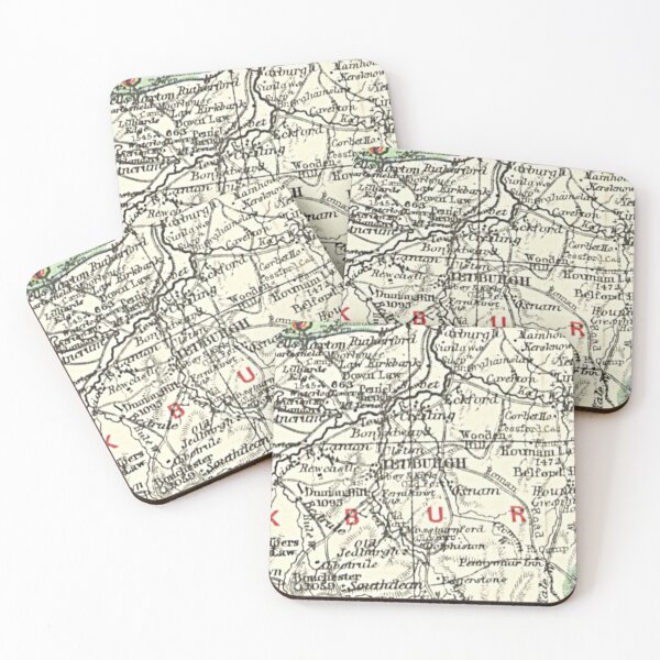 Item preview, JEDBURGH & surrounding area map 1899 designed and sold by yourscotland.