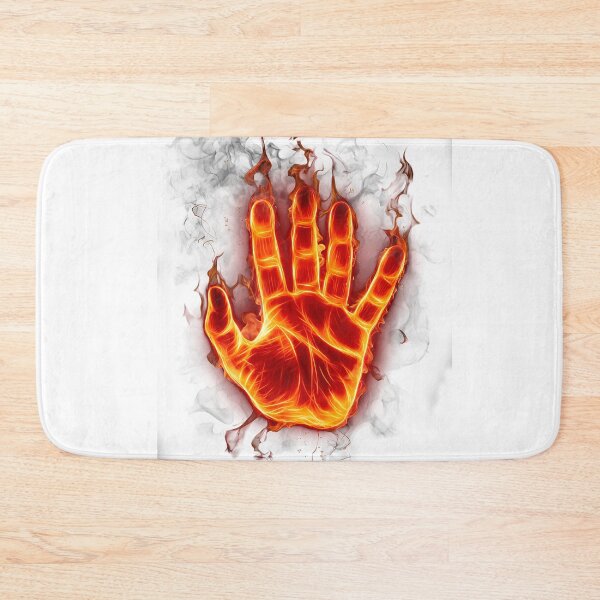 Item preview, Fire Flame Hand designed and sold by YI-Creations.