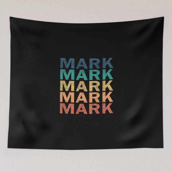 Item preview, Mark Name T Shirt - Mark Vintage Retro Name Gift Item Tee designed and sold by enstacee75.
