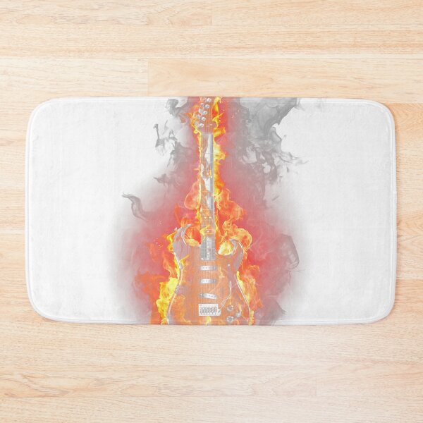 Item preview, Flaming Guitar designed and sold by YI-Creations.
