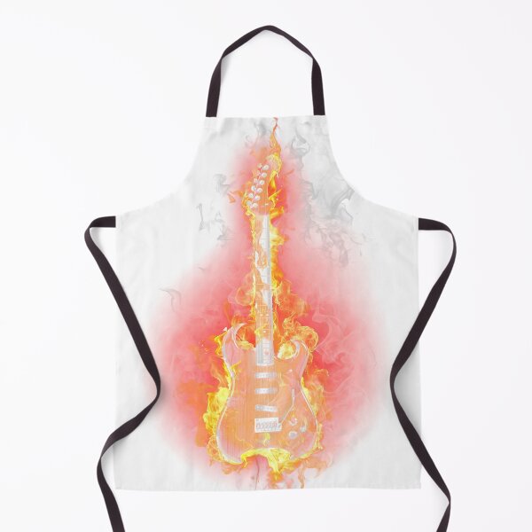 Item preview, Flaming Guitar designed and sold by YI-Creations.