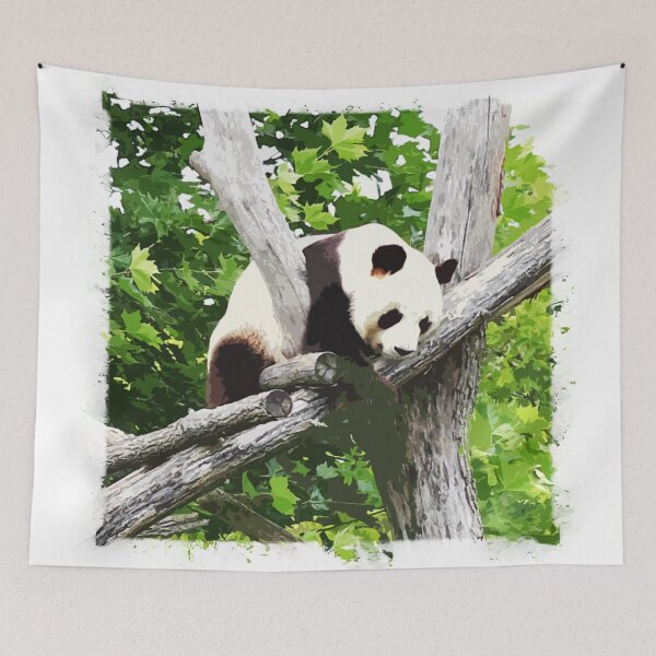 Aperçu de l'œuvre Sleeping Panda créée et vendue par clad63.