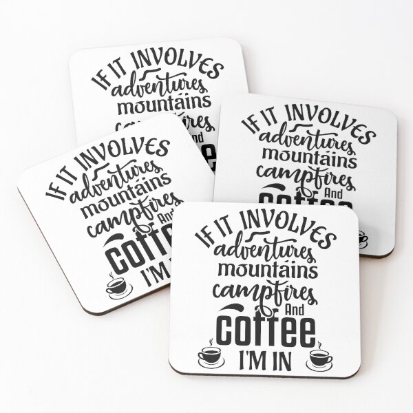 Item preview, Adventures, Mountains, Campfires, Coffee designed and sold by TPLDesign.
