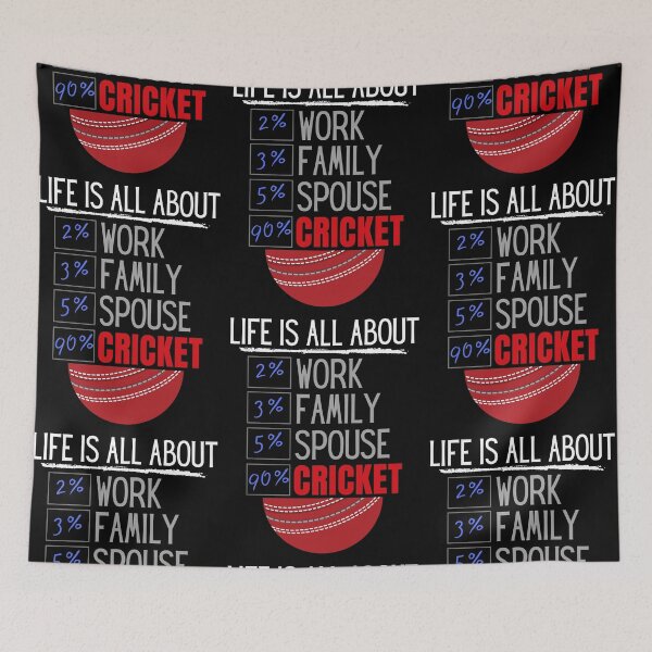 Item preview, Life is all about Cricket designed and sold by 133DandC.