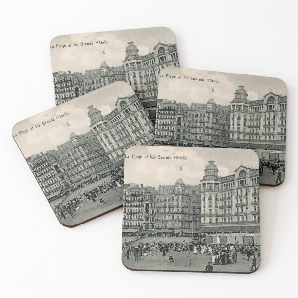 Item preview, ca 1900 Ostend Beach and Grands Hotels designed and sold by aapshop.
