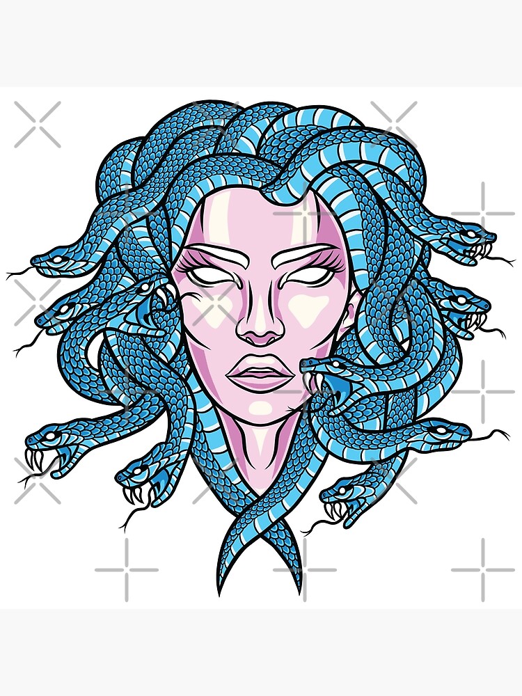 Greek Mythology Medusa | Art Board Print