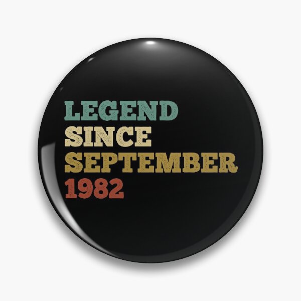 Item preview, legend since september 1982, vintage 1982 t shirt, 39th birthday shirt, 39th birthday ideas, september birthday shirt, september shirt, september birthday designed and sold by T-DESIGNEDZ.