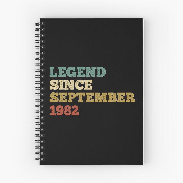 Item preview, legend since september 1982, vintage 1982 t shirt, 39th birthday shirt, 39th birthday ideas, september birthday shirt, september shirt, september birthday designed and sold by T-DESIGNEDZ.