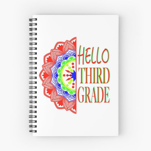 Item preview, HELLO THIRD Grade RED Graphic designed and sold by EdwardMonet.
