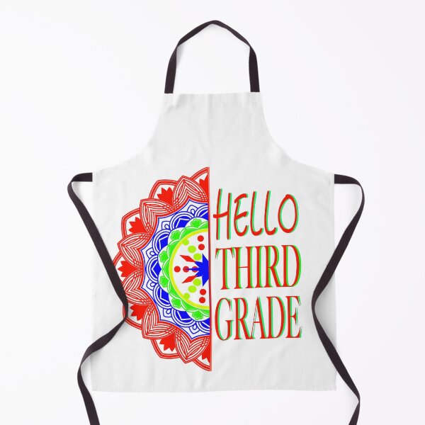 Item preview, HELLO THIRD Grade RED Graphic designed and sold by EdwardMonet.