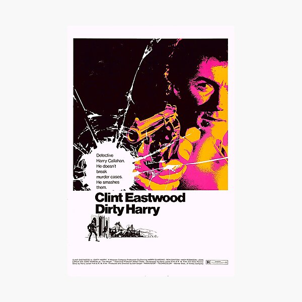 Dirty Harry Photographic Print