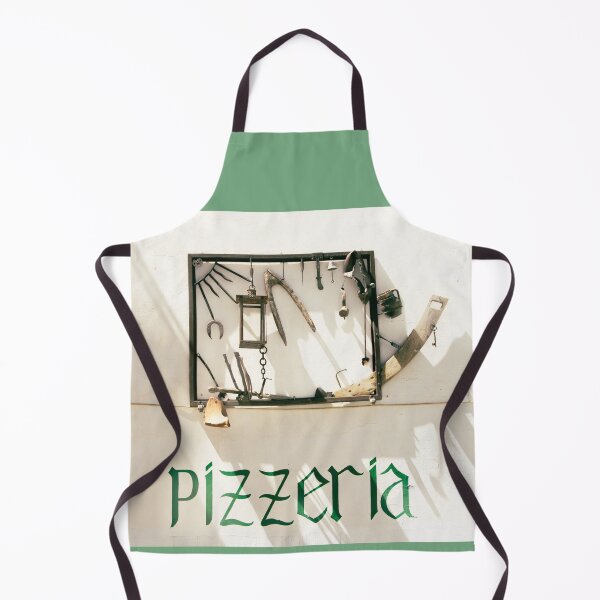 Item preview, Street scene in Altea Pizzeria sign and quirky framed collection of bit and pieces designed and sold by Brian Scantlebury.