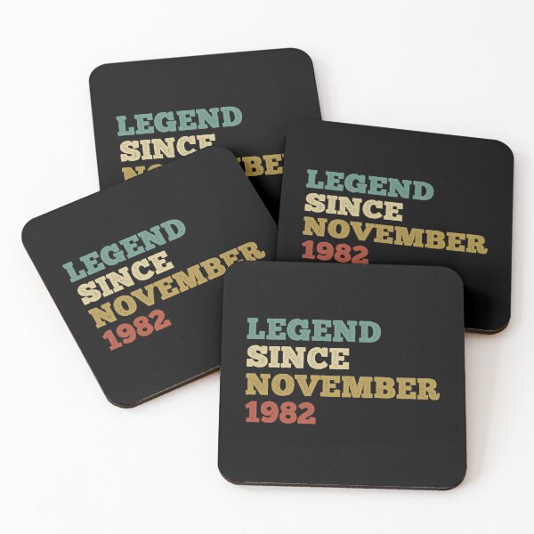 Item preview, legend since november 1982, vintage 1982 t shirt, 39th birthday shirt, 39th birthday ideas, november birthday shirt, november birthday, november shirt designed and sold by T-DESIGNEDZ.