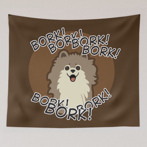 Item preview, BORK! BORK! Pomeranian! designed and sold by brainthought.