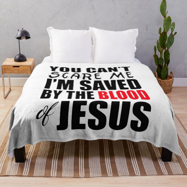 Item preview, No puedes asustarme Soy salvo por la sangre de Jesús designed and sold by GilmoPollard88.