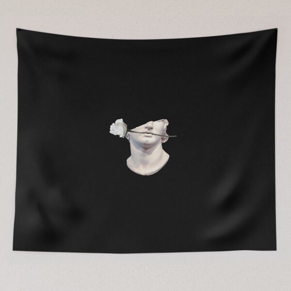 Item preview, Roman sculpture with a rose designed and sold by That Store With the Fun Stuff.