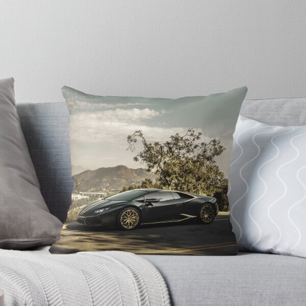 Item preview, Grey Lamborghini Parked on a Mountain Range Picture designed and sold by DailyDrive.
