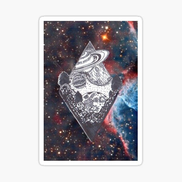 Invented Nebula Sticker