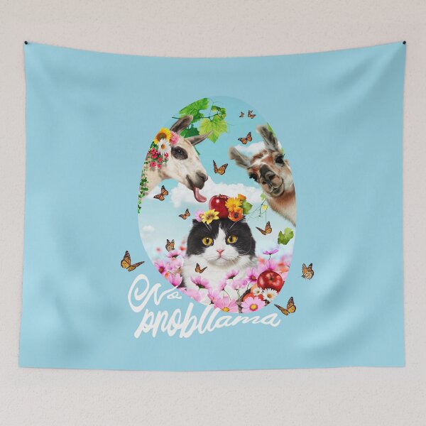 Item preview, Cat and Llama friends designed and sold by leBoosh-Designs.