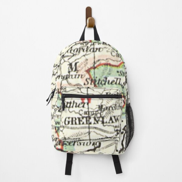 Item preview, GREENLAW & surrounding area map 1899 designed and sold by yourscotland.