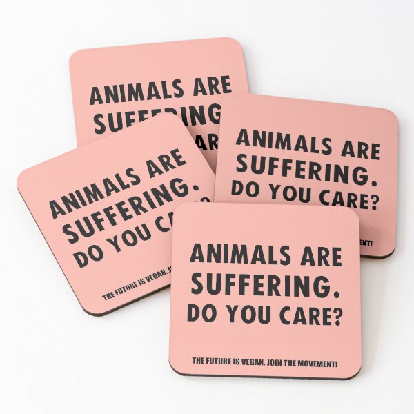 Item preview, Animals Are Suffering. Do You Care? designed and sold by katinkacares.