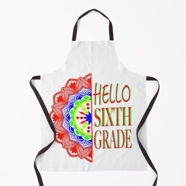 Item preview, HELLO Sixth Grade RED Graphic designed and sold by EdwardMonet.