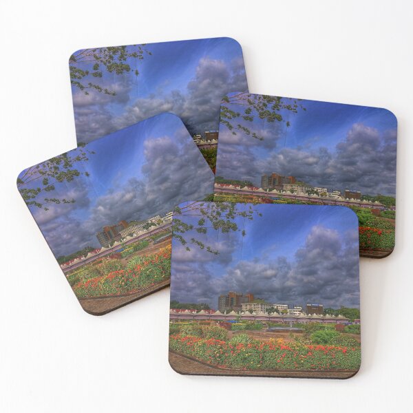 Item preview, A park under a cloudy sky designed and sold by ShehaniJay.
