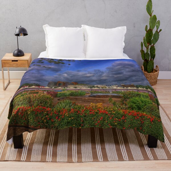 Item preview, A park under a cloudy sky designed and sold by ShehaniJay.