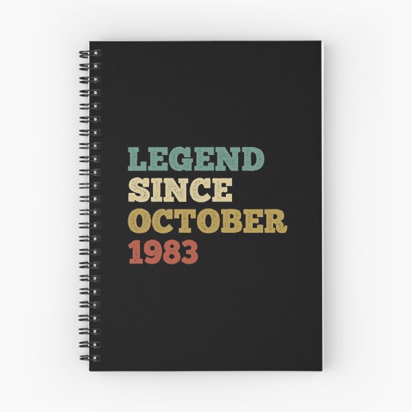 Item preview, legend since october 1983, vintage 1983 t shirt, 38th birthday shirt, october birthday shirt, october shirt, october birthday designed and sold by T-DESIGNEDZ.