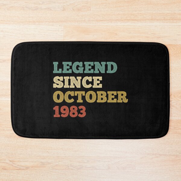 Item preview, legend since october 1983, vintage 1983 t shirt, 38th birthday shirt, october birthday shirt, october shirt, october birthday designed and sold by T-DESIGNEDZ.