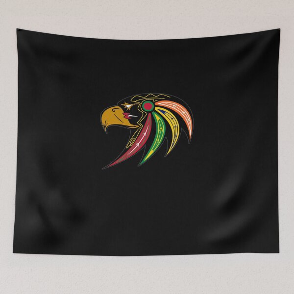 Item preview, Blackhawks Alternate Accipiter Logo T-Shirt.png designed and sold by ClarePolk.