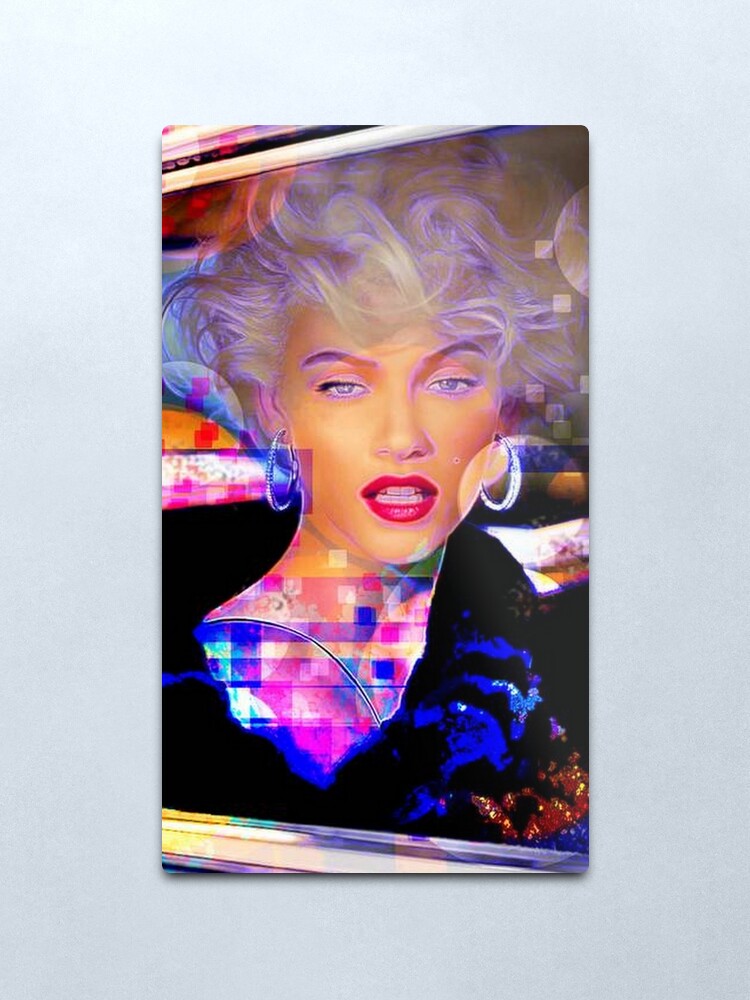Alternate view of MONROE Metal Print