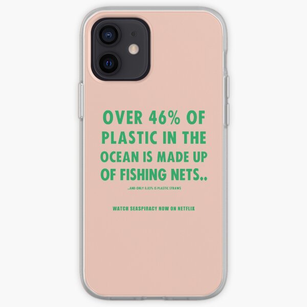 Watch Seaspiracy - Vegan Facts: 46% Of Plastic In The Ocean Is Made Up Of Fishing Nets iPhone Soft Case