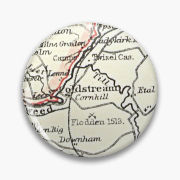Item preview, COLDSTREAM & surrounding area map 1899 designed and sold by yourscotland.