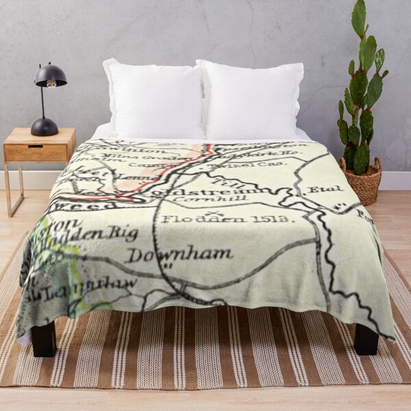 Item preview, COLDSTREAM & surrounding area map 1899 designed and sold by yourscotland.