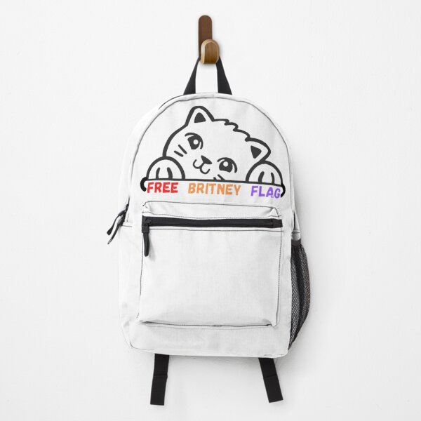 Item preview, The cat says Free Britney Flag designed and sold by Seynaat.