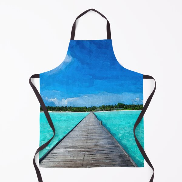 Artikelvorschau, Tropical Beach Malediven mit Blue Lake entworfen und verkauft von tee4shirt.