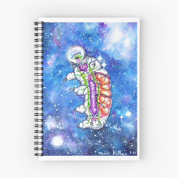 Item preview, Water bear in space wearing a helmet designed and sold by Kelley-Art.