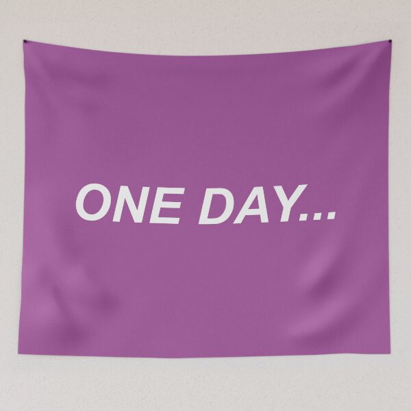Item preview, One Day... (Purple BG) designed and sold by FilipeFerreira.