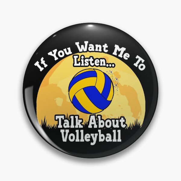 Item preview, If You Want Me To Listen... Talk About Volleyball Funny illustration vintage  designed and sold by KO-Design.