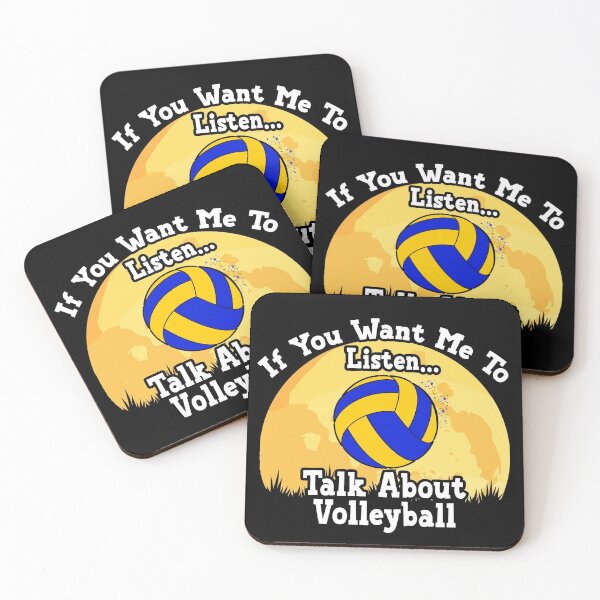Item preview, If You Want Me To Listen... Talk About Volleyball Funny illustration vintage  designed and sold by KO-Design.