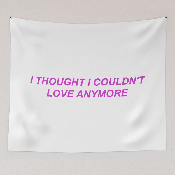 Item preview, I Thought I Couldn't Love Anymore (Purple) designed and sold by FilipeFerreira.