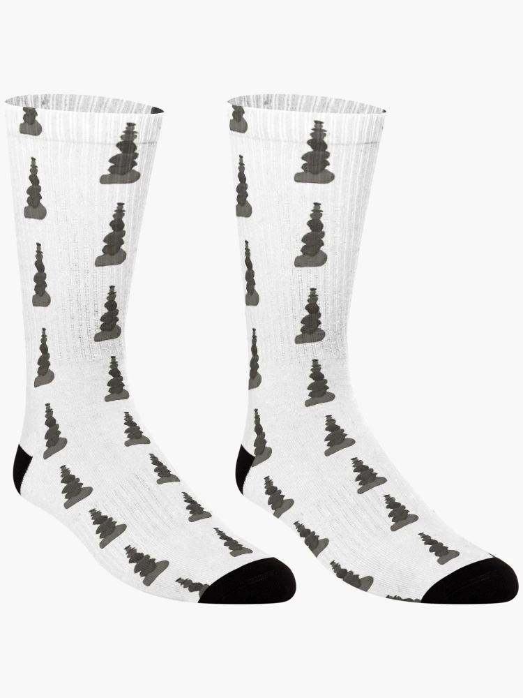 Thumbnail 3 of 5, Socks, Stack Of Rocks designed and sold by beckahbrooks.