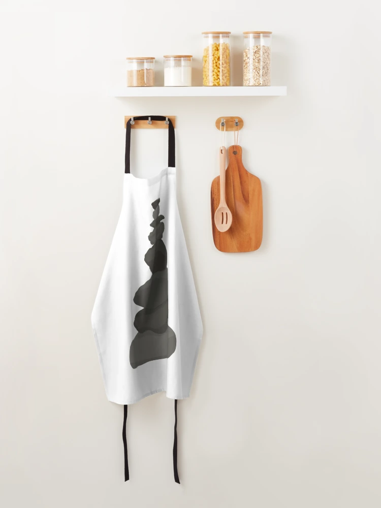 Thumbnail 4 of 6, Apron, Stack Of Rocks designed and sold by beckahbrooks.