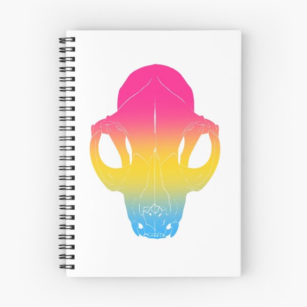 Item preview, Pan Feline - Pride Skulls designed and sold by Sleepy-studio.